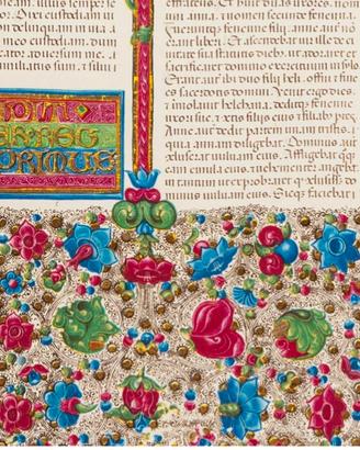 Bibbia di Borso D'Este edizione Treccani 