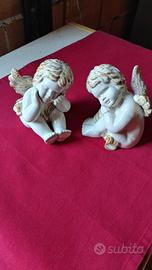 Coppia di angilotte XX secolo ceramica