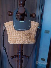 borsa doppio indosso fatta a mano