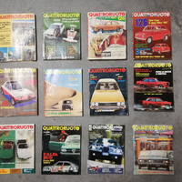 Riviste Quattroruote anni '72 '73 '74