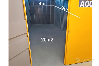 BOX 20mq (L4m x P5m x A2.7m)