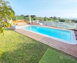 Panoramica Villa con Piscina Aci Castello zona Can