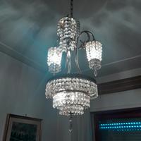 lampadario cristallo