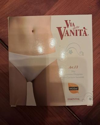Slip Donna Tessuto Doppiato Taglia 5 Crema
