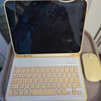 iPad 10a Gen Silver + Apple Pencil + Kit Tastiera 
