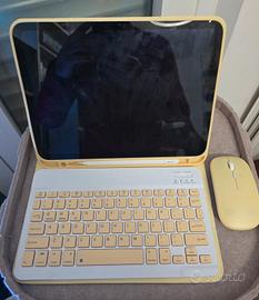 iPad 10a Gen Silver + Apple Pencil + Kit Tastiera 