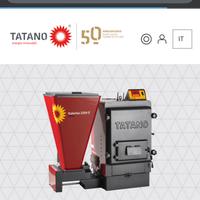 Caldaia policombustibile pellet legno tatano