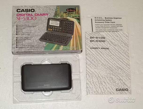 Casio+Boss+Sf-5300x+Digital+Business+Organizer+Scheduling+System+64+KB for  sale online