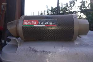 Marmitta originale Aprilia Racing in Carbonio