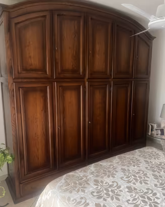 Camera da letto in legno massicci Rovere