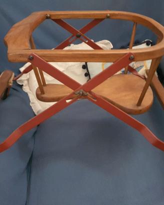 Girello x bimbo in legno anni 40/50
