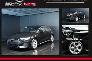 Audi A3 Sportback 1.5 tfsi mhev 150cv s-tronic S l