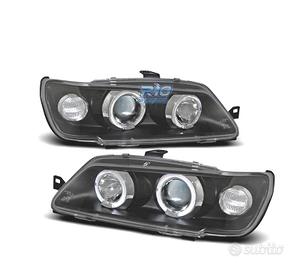FARI PER PEUGEOT 306 93-97 ANGEL EYES FONDO NERO