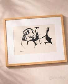 Splendido disegno d’autore firmato Oswaldo Guayasa