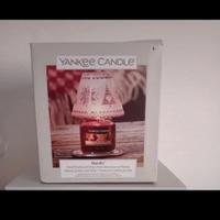 paralume red nordic frosted yankee candle natale