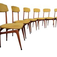 Sei sedie di Modernariato anni 60 - design 