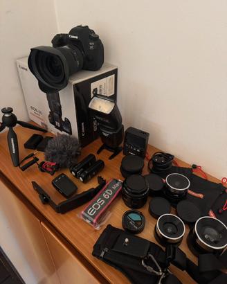 Canon 6D mark II + corredo fotografico