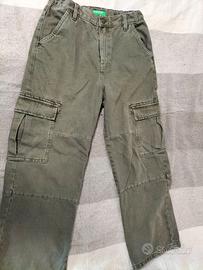 Pantaloni cargo bambino Benetton