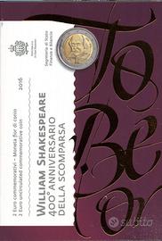 SAN MARINO - 2 Euro 2016 - Shakespeare