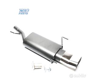SILENZIATORE DI SCARICO PER OPEL ASTRA 1998-2009 x