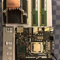 Blocco i9 9900K scheda madre Z390 64gb ram ddr4