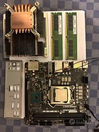 Blocco i9 9900K scheda madre Z390 64gb ram ddr4