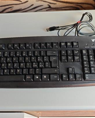 Tastiera + Mouse Hp USB Neri Full
