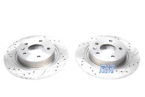 DISCHI FRENO FORATI E SCANALATI PER SAAB