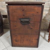 Baule/Cassettone del 1800 in Legno di Abete