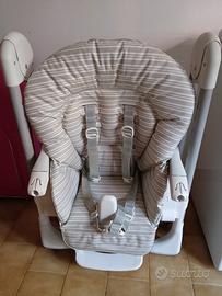Seggiolone Peg Perego prima pappa grigio