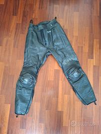 Pantaloni moto in pelle da donna marca Spyke