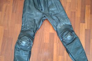 Pantaloni moto in pelle da donna marca Spyke