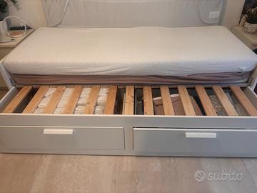 Letto Brimnes Ikea + 2 materassi