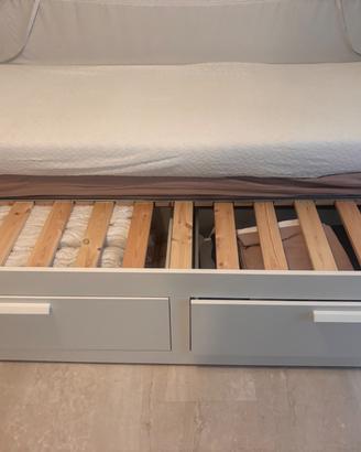 Letto Brimnes Ikea + 2 materassi