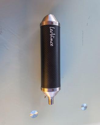 Silenziatore Leovince x-fight carbonio