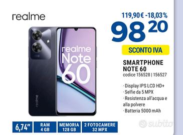 Smartphone Realme Note 60