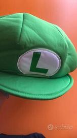COSPLAY CAPPELLO LUIGI BROS NINTENDO NUOVO