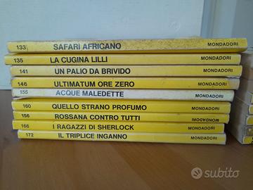 Lotto 15 libri della serie IL GIALLO DEI RAGAZZI