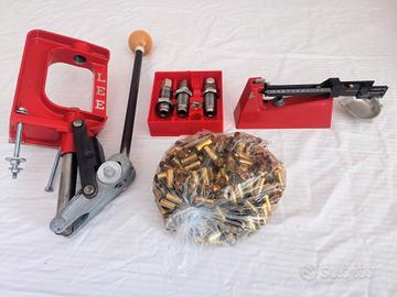 kit ricarica Pressa bilancia dies e bossoli 9x21