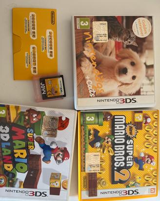 4 giochi Nintendo 3DS