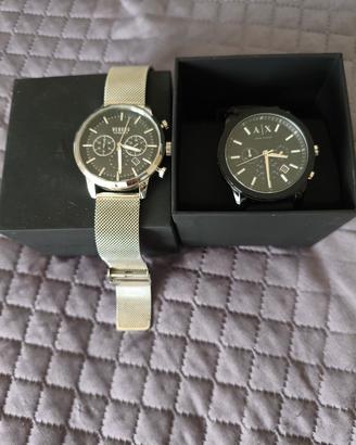 Orologi Versace e Armani 
