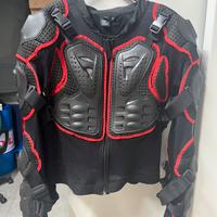Pettorina armatura motocross