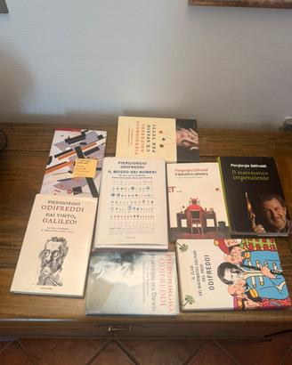 Lotto di otto libri di Piergiorgio Odifreddi