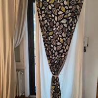 Tendaggio  doppio telo oscurante e velo