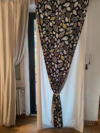 Tendaggio  doppio telo oscurante e velo