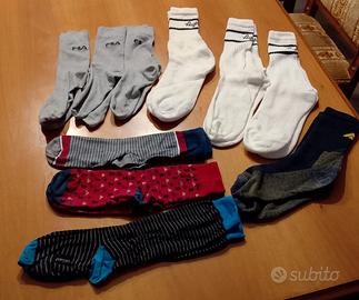 Set 7 paia calze Uomo sport / casual TG unica