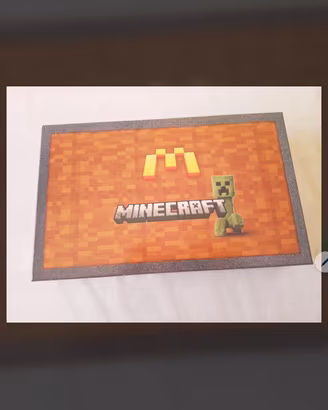 lotto gadget originale Minecraft 