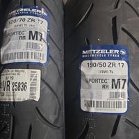 METZELER SPORTEC RR M7 120/70 ZR17 - 190/50 ZR17