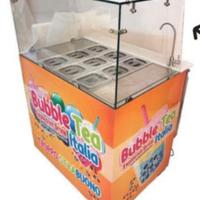 Bubble Tea Station refrigerata con rubinetto