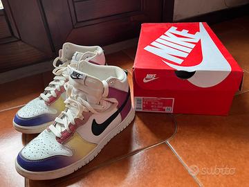 Nike Dunk High Multi-Color Gradient Donna N.37.5